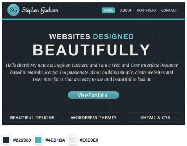 10 Ví dụ tuyệt vời về cách phối màu trong thiết kế website