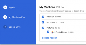 Google ra mắt ứng dụng sao lưu toàn bộ máy tính lên Google Drive