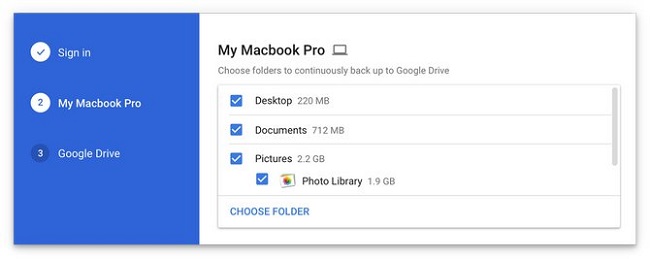 Google ra mắt ứng dụng sao lưu toàn bộ máy tính lên Google Drive