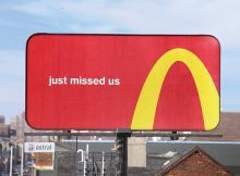 Bảng chỉ đường từ logo đầy sáng tạo của McDonald’s
