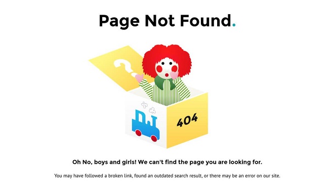 Lỗi 404 cũng cần phải “chất”